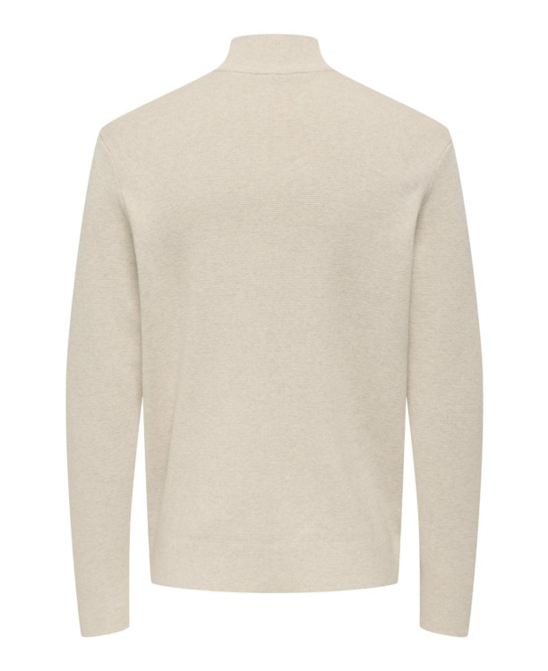 Normale pasvorm Hoge nek Lange mouwen (L/S) Heren