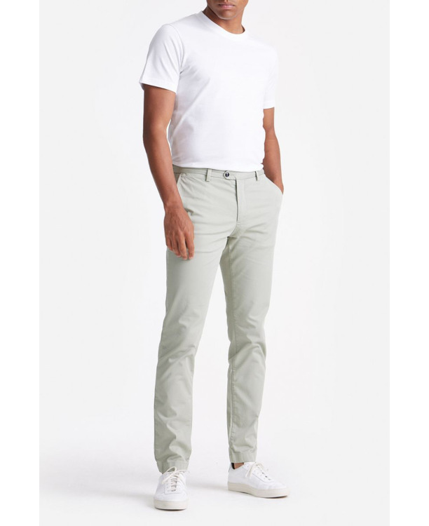 King Essentials The Harry Chino Sage Groen