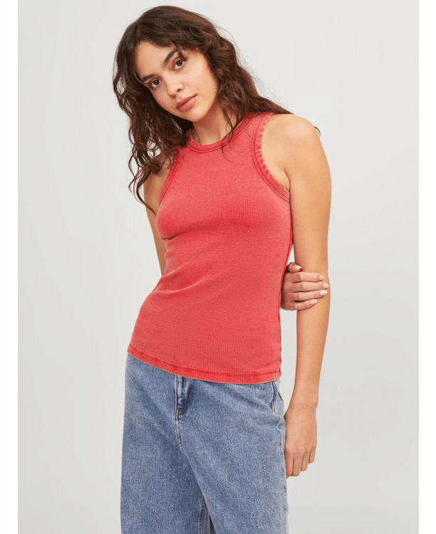JXFOREST STR SL WASH RIB TOP JRS