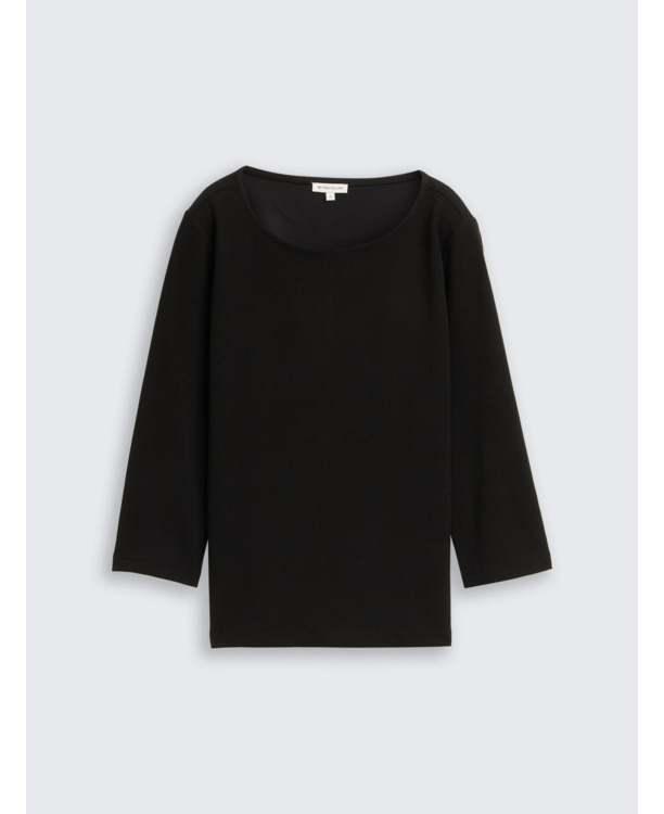 T-shirt met textuur