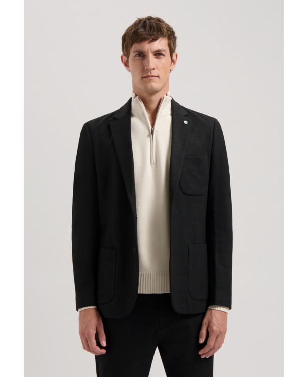 Dstrezzed Heren Travel Check Blazer Donkerblauw