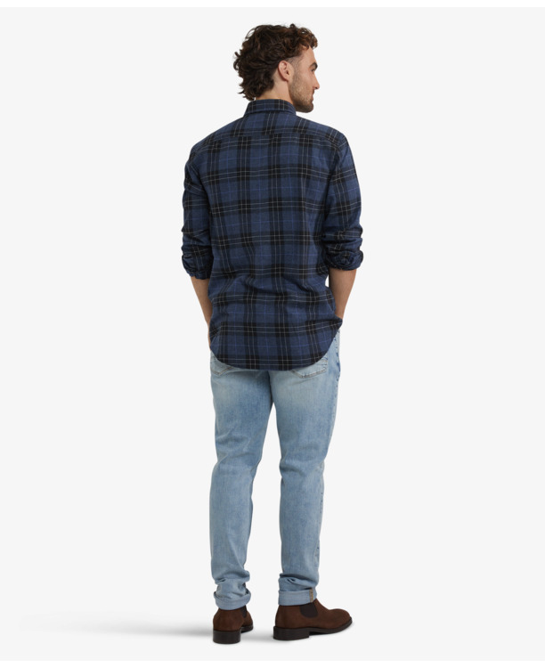 Flannel Check Shirt 100% Cotton Heren