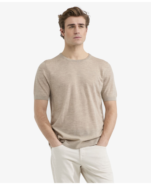 Fine Merino T-shirt 100% Merino Wool Heren