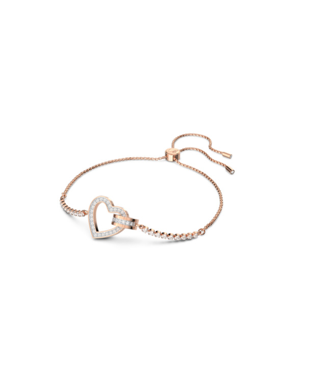 Lovely Soft Bracelet Rose Gold shiny Crystal