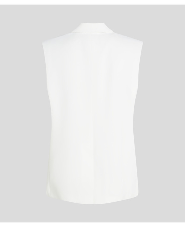 CONTRAST SUIT GILET