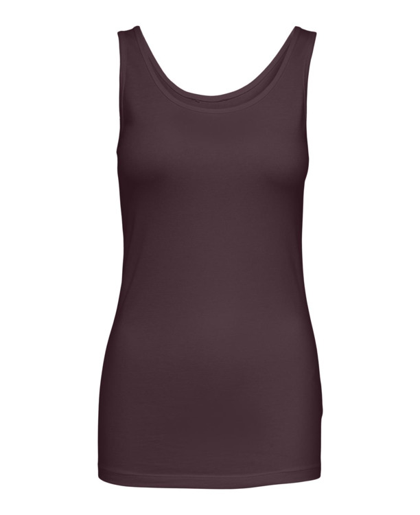 Slim Fit U-Neck Sleeveless (S/L) Klassieke Basic mouwloze tanktop met U-hals