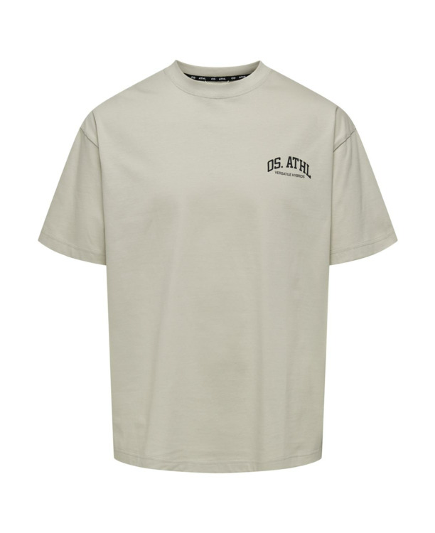 Relaxed Fit O-Hals Korte Mouwen (K/M) Heren