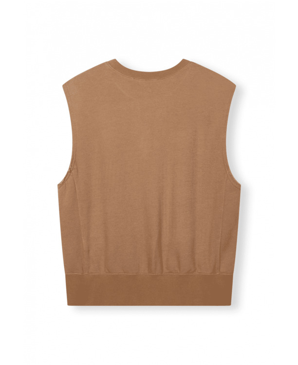 sleeveless sweater