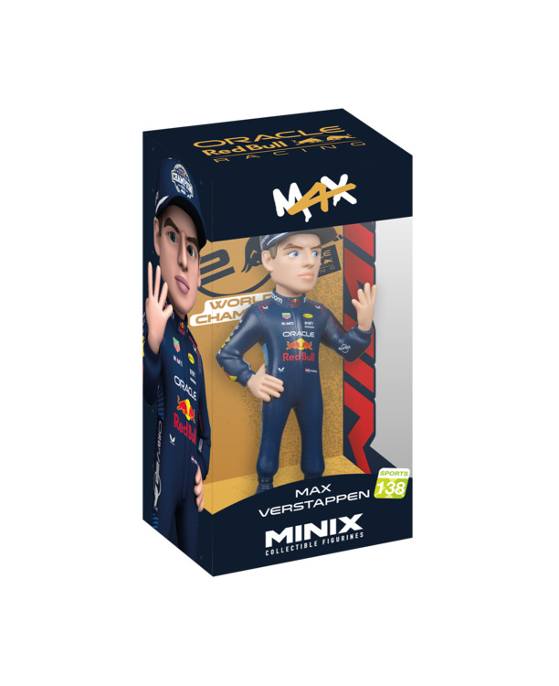 Minix Figure - 4 Times World Champion - Max Verstappen
