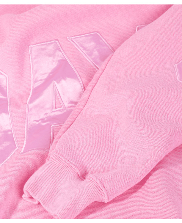 10DAYS Dames statement logo hoodie top katoen polyester