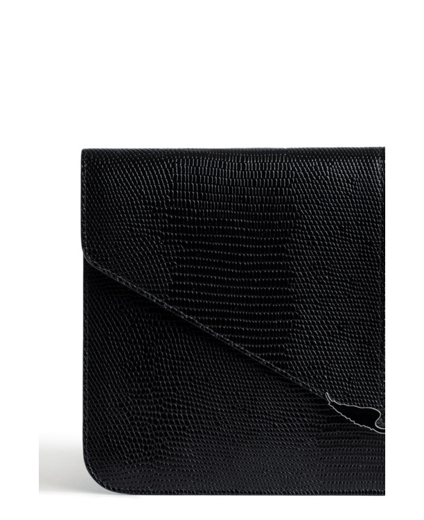 BORDERLINE POUCH EMBOSSED IGUA