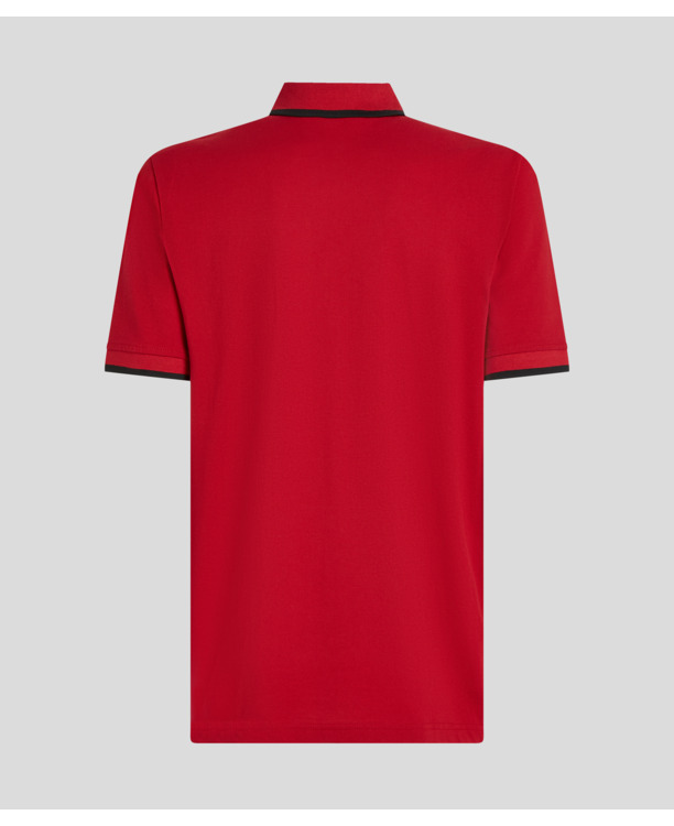 SIGNATURE EMB ZIP POLO