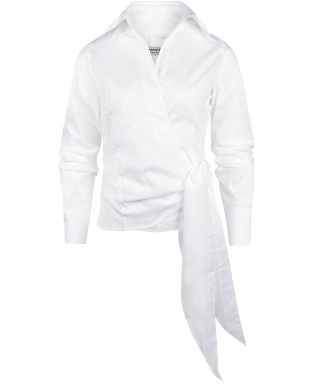 Steppin' Out Wikkel Blouse Julia Wit