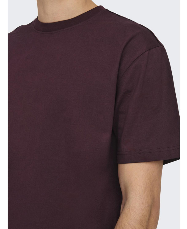 Relaxed Fit O-Hals Korte Mouwen (K/M) Heren