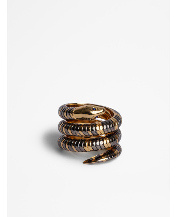 DOUBLE SNAKE RING