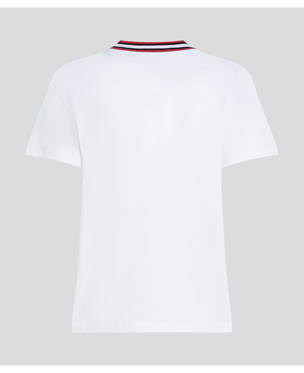RIB NECK SIGNATURE T-SHIRT