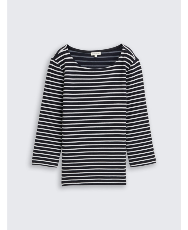 T-shirt met textuur