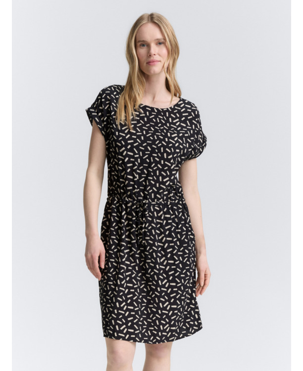 Mini-jurk met patroon