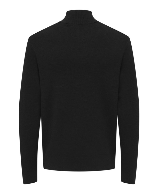 Normale pasvorm Hoge nek Lange mouwen (L/S) Heren