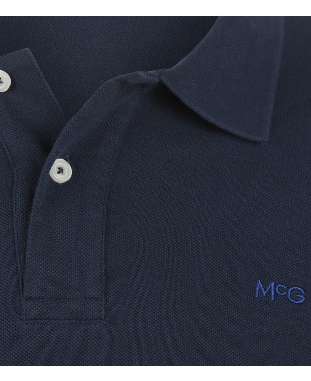 McGregor Long Sleeve Poloshirt Navy
