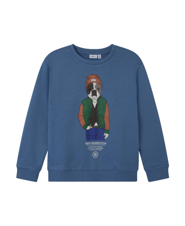 Losse pasvorm ronde hals lange mouwen (L/S) Jongens