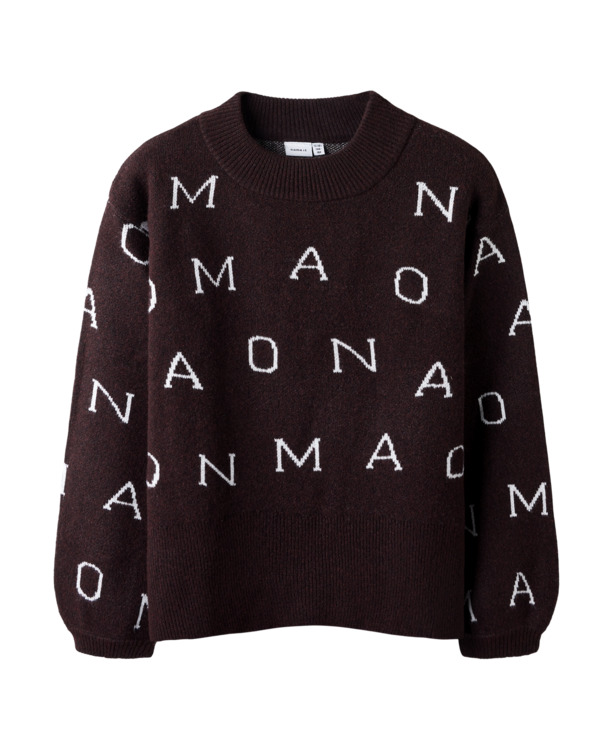 Oversized Pasvorm Hoge Hals Lange Mouwen (L/M) Meisjes