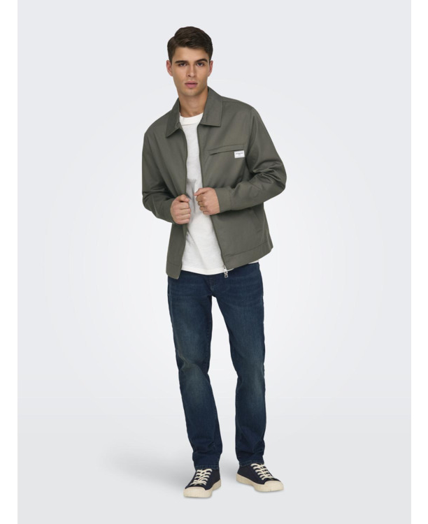 Hoge hals lange mouwen (L/M) Heren