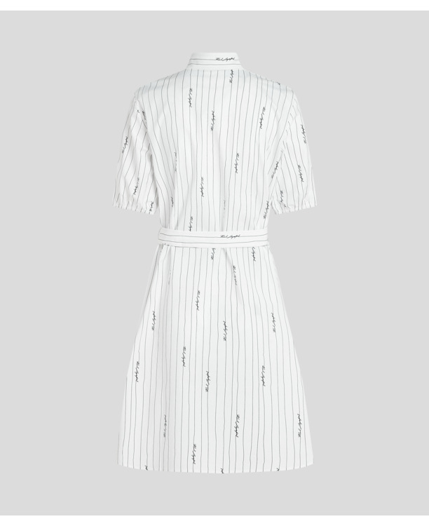 LINE SIGNATURE AOP SHIRT DRESS
