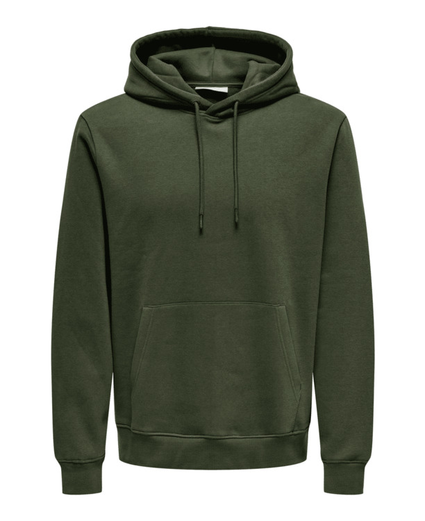 Regular Fit Hoodie Lange Mouwen (L/M) Heren