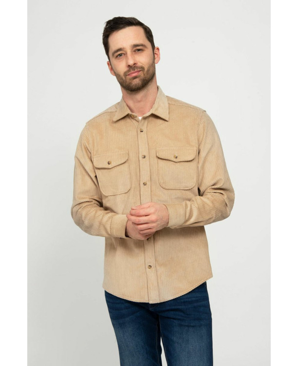 Suitable Overshirt Corduroy Kaki