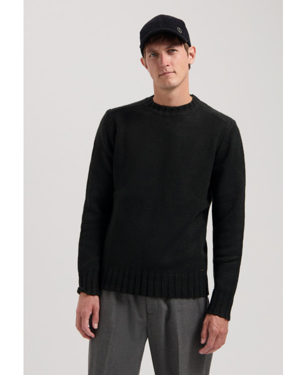 Dstrezzed Heren Crewneck Trui DS Per Zwart