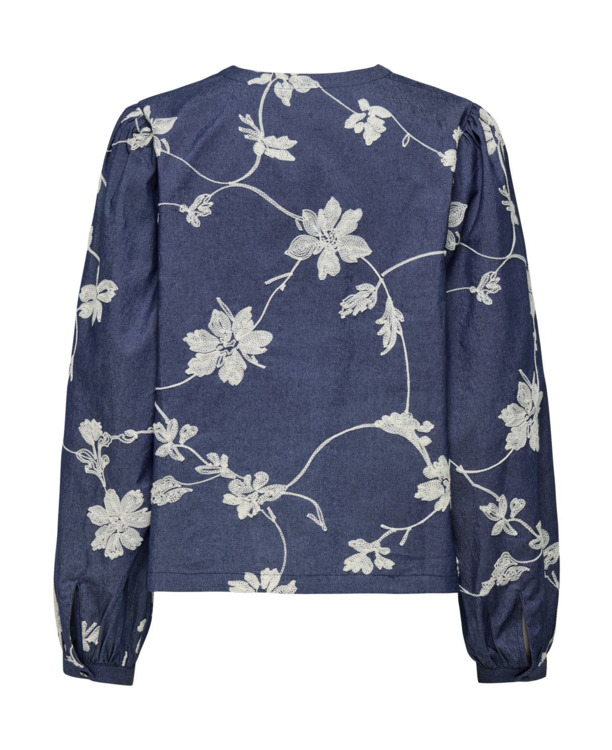 Regular Fit V-Neck Long Sleeves (L/S) Chique top met lange mouwen en V-hals voor dagelijks gebruik