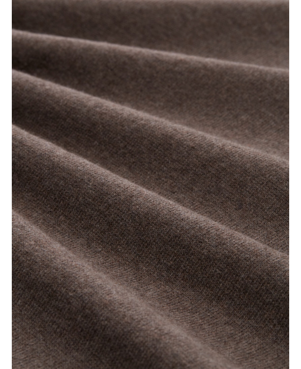 Troyer half zip trui Kasjmier-blend