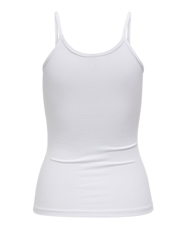 Stretch Fit O-Neck Sleeveless (S/L) O-hals mouwloze stretch fit top voor dagelijkse stijl