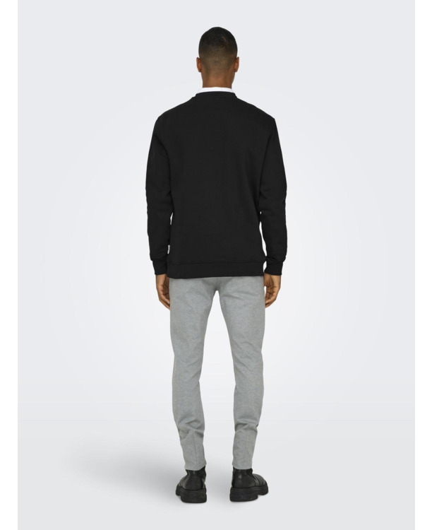 Regular Fit Crew Neck Lange Mouwen (L/S) Heren