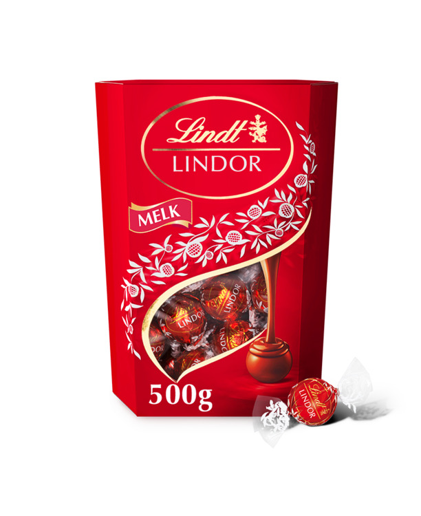LINDOR Melkchocolade Bonbons 500g