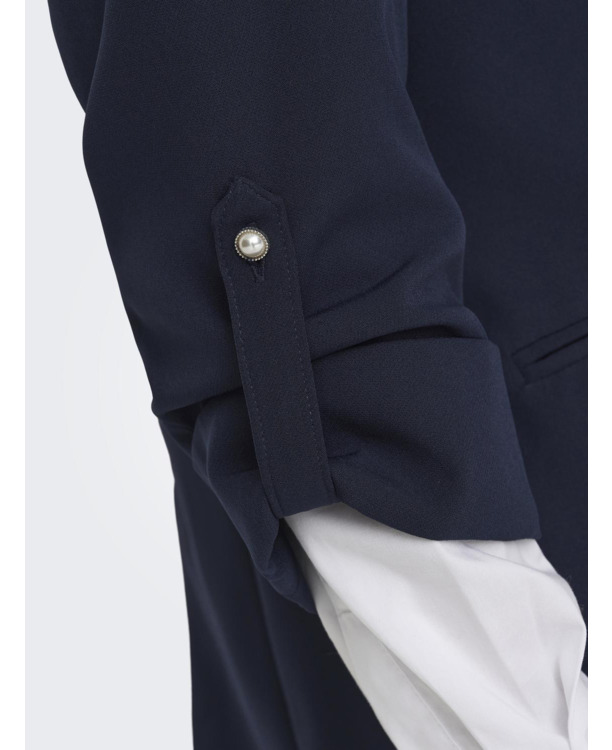 Regular Fit Reverse Blazer met manchetten met knopen