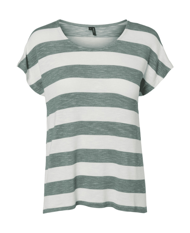 VMWIDE STRIPE S/L TOP NOOS
