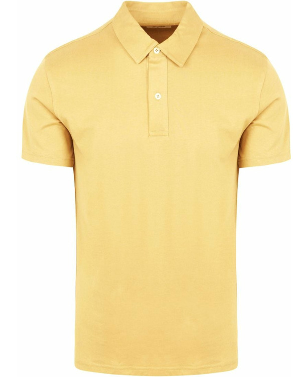 King Essentials The James Poloshirt Geel