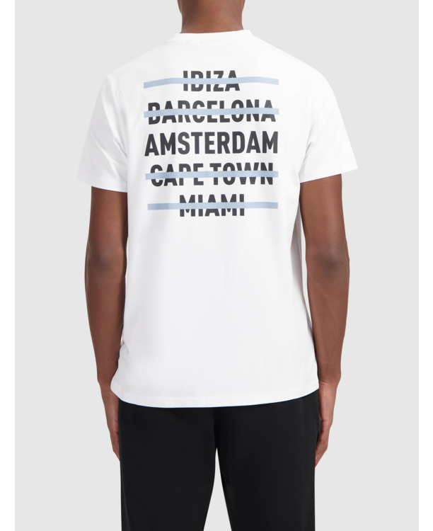 Wereldsteden T-shirt Mannen