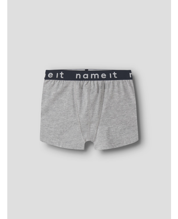 NKMPBOXER 3P GREY MELANGE DINO INJ