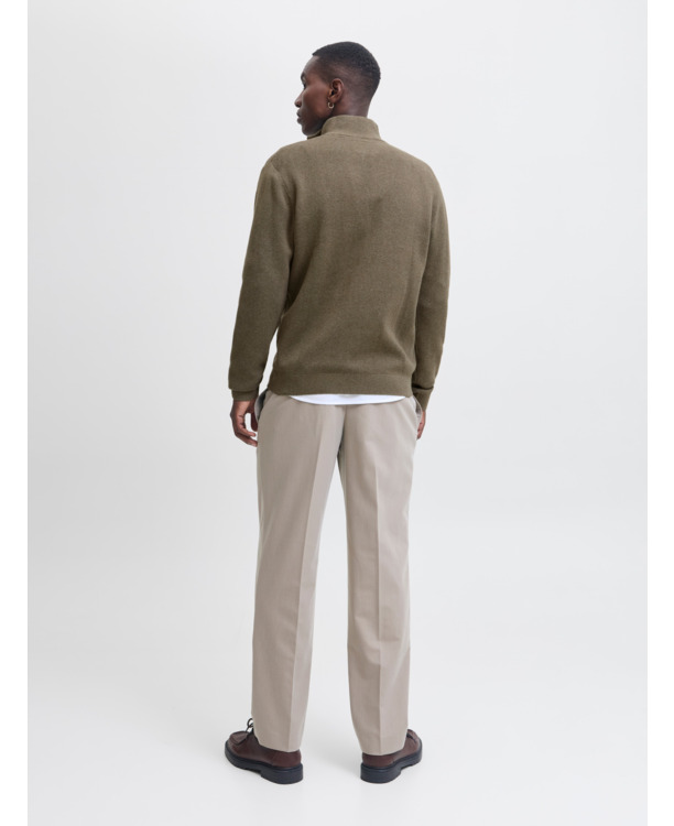 JPRBLAMILANO STITCH KNIT HALF ZIP S