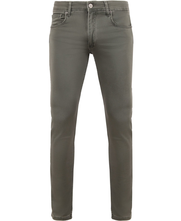 Suitable Kant Jeans Groen