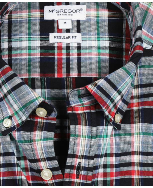 Summer Check Shirt 100% Cotton Heren