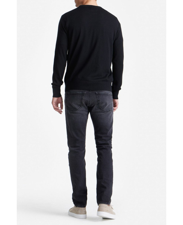 King Essentials The John Pullover Merino Zwart