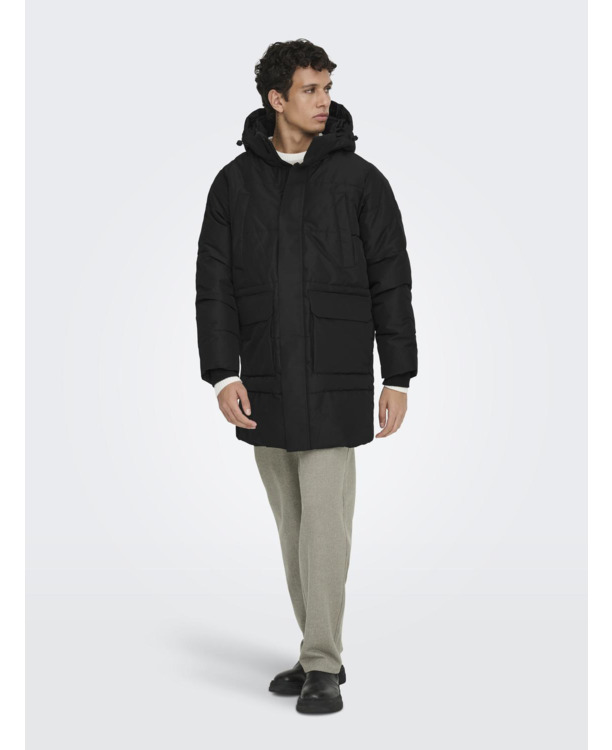 Capuchon met koordregeling lange mouwen (L/M) Heren