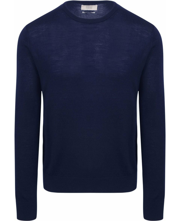 King Essentials The John Pullover Merino Navy