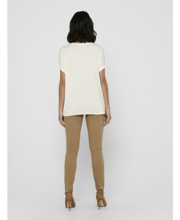 Regular Fit O-Neck Short Sleeves (S/S) Regular fit top met ronde hals en korte mouwen