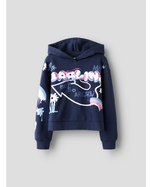Losse Fit Hoodie Lange Mouwen (L/M) Meisjes