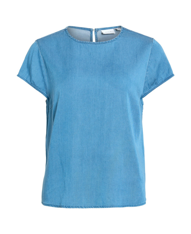 VIBISTA C/S O-NECK TOP - NOOS